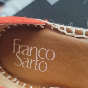 Franco Sarto Vibrant Red Espadrilles